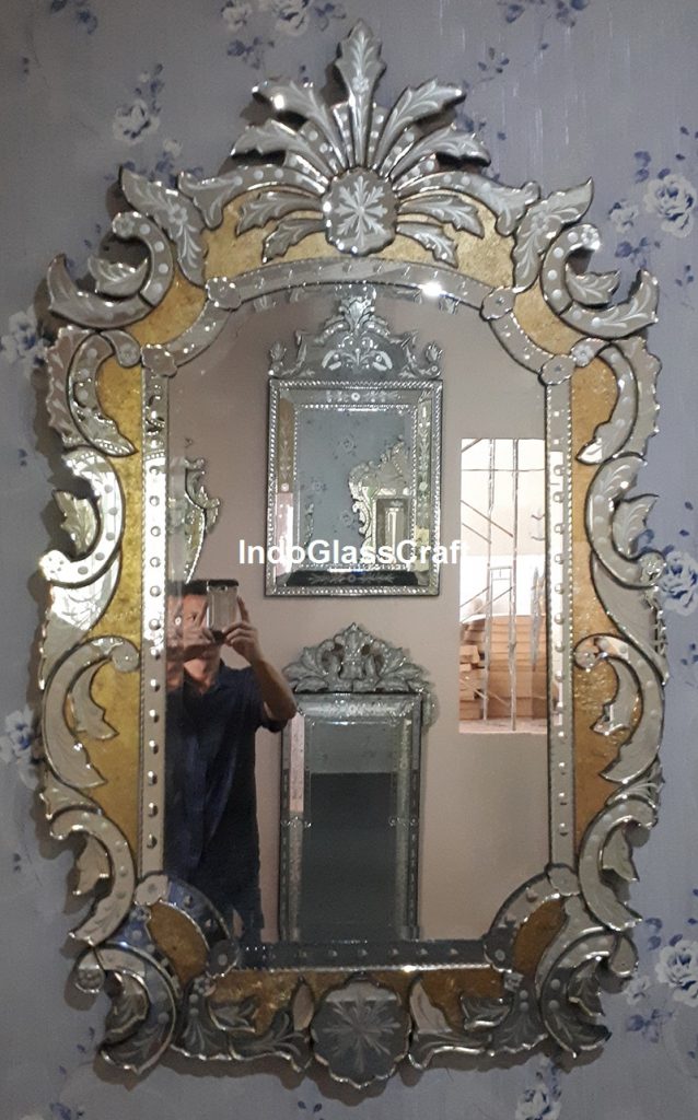 CD 004029 Venetian Mirror Brunella 141 x 84 cm