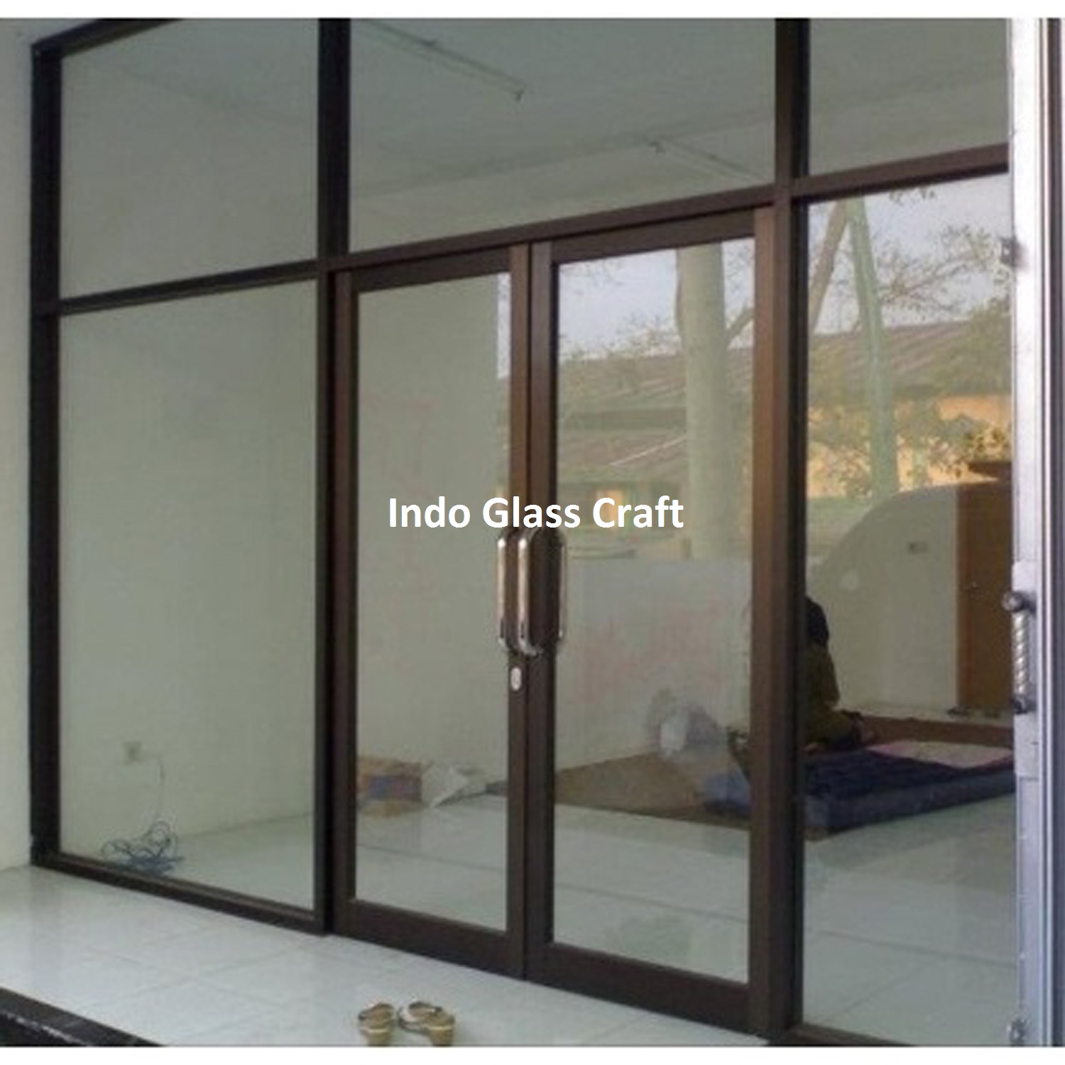 partisi aluminium geser